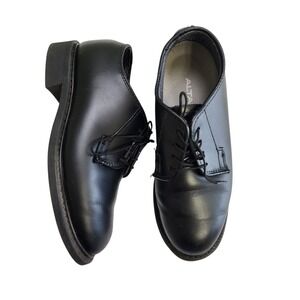 Altama Womens Mil-Spec Oxford Lace Up Dress Shoes Size 6W Black Military Vibram